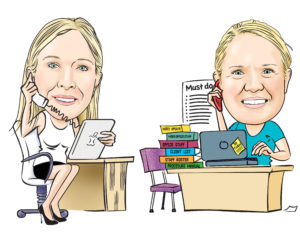 Karen and Donna